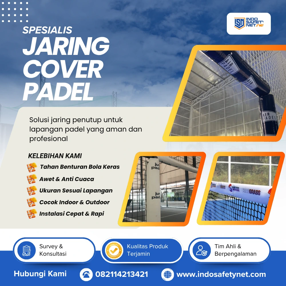 jaring cover padel